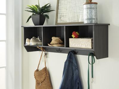 Ashley Furniture Mansi Wall Shelf A8010271 Gray