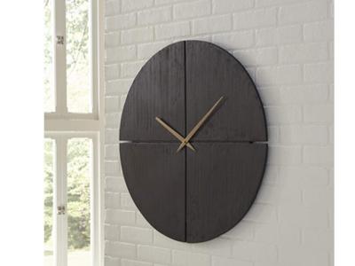 Ashley Furniture Pabla Wall Clock A8010185 Black