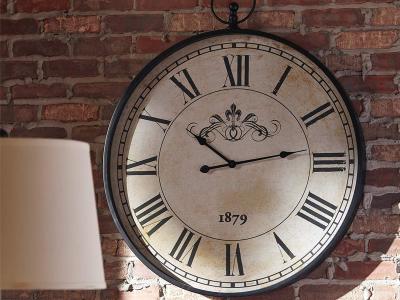 Ashley Furniture Augustina Wall Clock A8010110 Antique Black