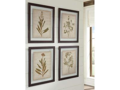 Ashley Furniture Dyani Wall Art Set (4/CN) A8000198 Multi