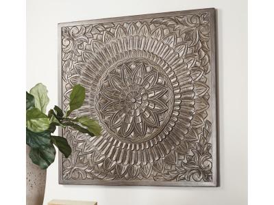 Ashley Furniture Briony Wall Decor A8010137 Antique Gray