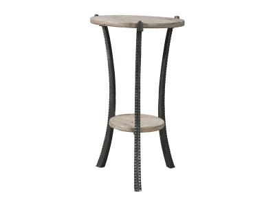 Ashley Furniture Enderton Accent Table A4000081 White Wash/Pewter