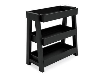 Ashley Furniture Blariden Shelf Accent Table A4000365 Metallic Gray