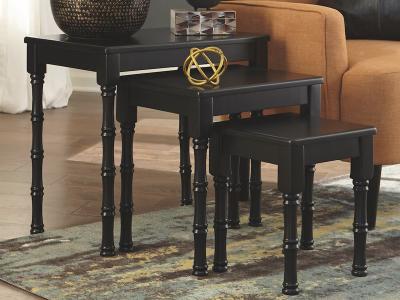Ashley Furniture Dasonbury Accent Table Set (3/CN) A4000354 Black