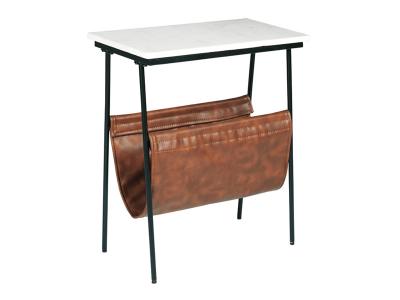 Ashley Furniture Etanbury Accent Table A4000254 Brown/Black/White