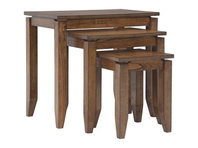 Ashley Furniture Brentmond Accent Table Set (3/CN) A4000356 Brown