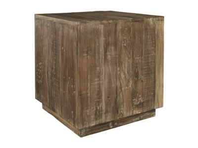 Ashley Furniture Randale Accent Table T998-102 Distressed Brown