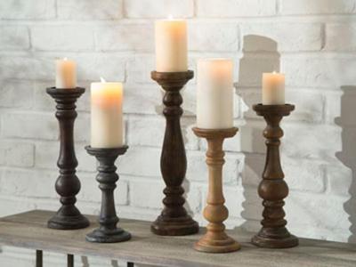 Ashley Furniture Carston Candle Holder Set (5/CN) A2000368 Multi