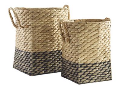 Ashley Furniture Winwich Basket Set (2/CN) A2000471 Antique Gray/Brown