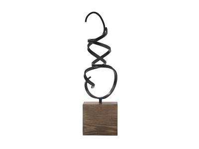 Ashley Furniture Ruthland Sculpture A2000438 Black/Brown