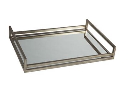 Ashley Furniture Derex Tray A2000255 Champagne Finish