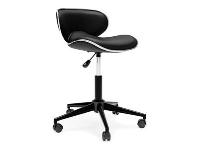 Ashley Furniture Beauenali Home Office Desk Chair (1/CN) H190-01 Black
