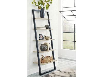 Ashley Furniture Waylowe Bookcase H211-17 Natural/Black