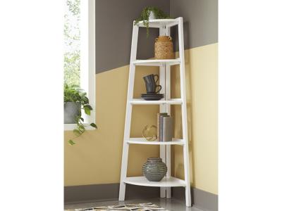 Ashley Furniture Bernmore Corner Shelf A4000305 White