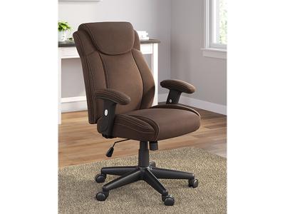 Ashley Furniture Corbindale Home Office Swivel Desk Chair H220-05A Brown/Black