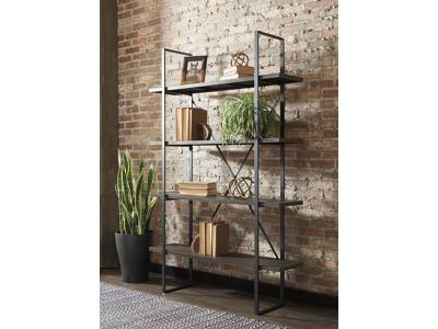 Ashley Furniture Gilesgrove Bookcase A4000017 Black/Gray