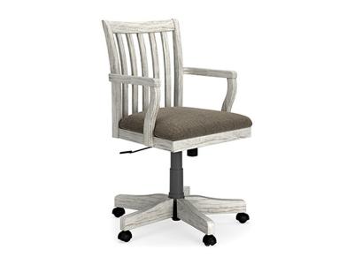 Ashley Furniture Havalance Desk Chair (1/CN) H814-01A White