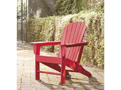 Ashley Furniture Sundown Treasure Adirondack Chair P013-898 Red