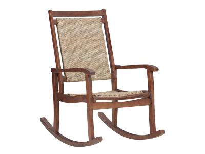 Ashley Furniture Emani Rocking Chair P168 827 Brown Natural