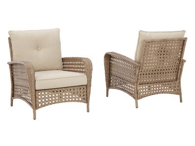 Ashley Furniture Braylee Lounge Chair w/Cushion (2/CN) P345-820 Driftwood