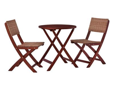 Ashley Furniture Safari Peak Chairs w/Table Set (3/CN) P201-049 Brown