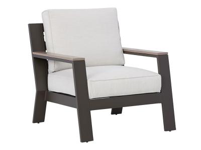 Ashley Furniture Tropicava Lounge Chair w/Cushion P514-820 Taupe/White