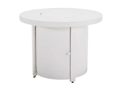 Ashley Furniture Sundown Treasure Round Fire Pit Table P011-776 White