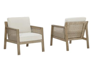 Ashley Furniture Barn Cove Lounge Chair w/Cushion (2/CN) P342-820 Brown