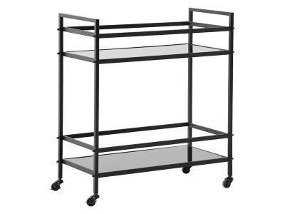 Ashley Furniture Kailman Bar Cart A4000097 Black