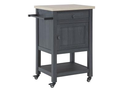 Ashley Furniture Boderidge Bar Cart A4000332 Black