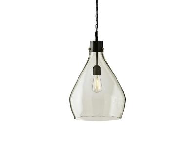 Ashley Furniture Avalbane Glass Pendant Light (1/CN) L000468 Clear/Gray