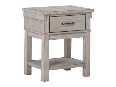 Ashley Furniture Hollentown One Drawer Night Stand B434-91 Whitewash