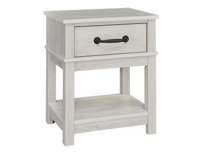 Ashley Furniture Dorrinson One Drawer Night Stand B067-91 White