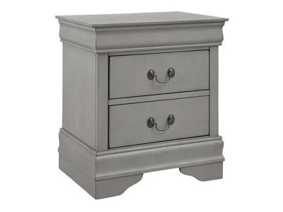 Ashley Furniture Kordasky Two Drawer Night Stand B394-92 Gray