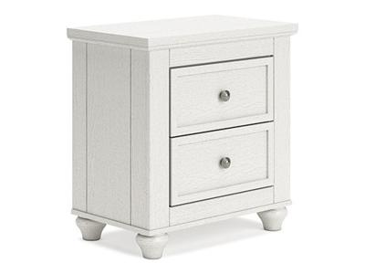 Ashley Furniture Grantoni Two Drawer Night Stand B3290-92 White