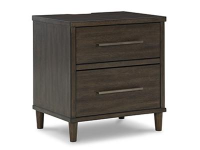 Ashley Furniture Wittland Two Drawer Night Stand B374-92 Brown