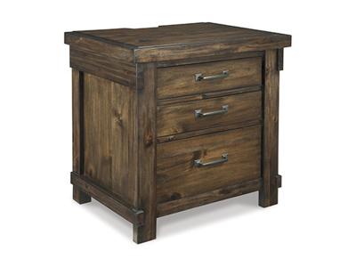 Ashley Furniture Lakeleigh Three Drawer Night Stand B718-93 Brown