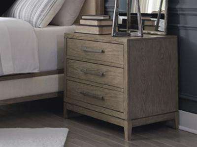 Ashley Furniture Chrestner Three Drawer Night Stand B983-93 Gray