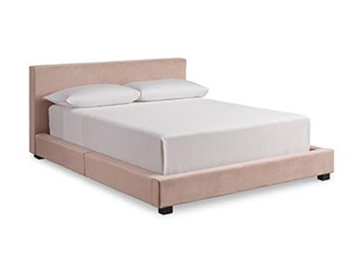 Ashley Furniture Chesani Full UPH Bed w/Roll Slats B050-172 Blush