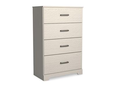 Ashley Furniture Stelsie Four Drawer Chest B2588-44 White