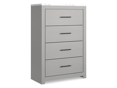 Ashley Furniture Cottonburg Four Drawer Chest B1192-44 Light Gray/White