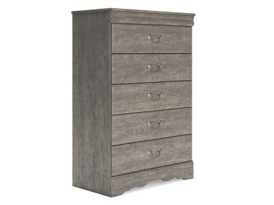 Ashley Furniture Bayzor Five Drawer Chest B1126-46 Gray