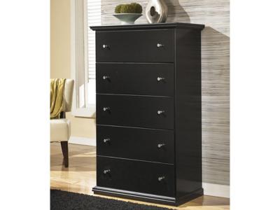 Ashley Furniture Maribel Five Drawer Chest B138-46 Black