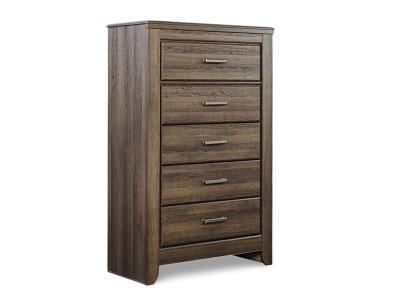 Ashley Furniture Juararo Five Drawer Chest B251-46 Dark Brown