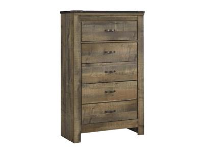 Ashley Furniture Trinell Five Drawer Chest B446-46 Brown