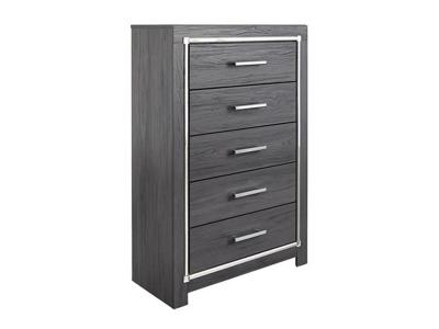 Ashley Furniture Lodanna Five Drawer Chest B214-46 Gray