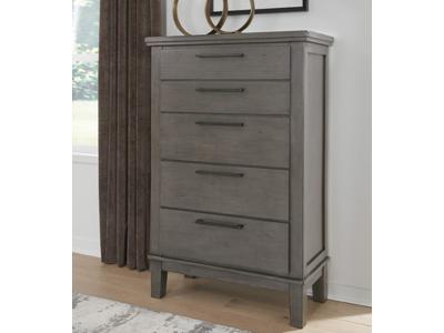 Ashley Furniture Hallanden Five Drawer Chest B649-46 Gray