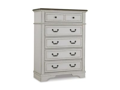 Ashley Furniture Brollyn Five Drawer Chest B773-46 Two-tone