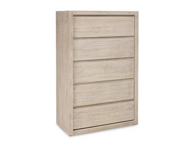 Ashley Furniture Michelia Five Drawer Chest B872-46 Bisque