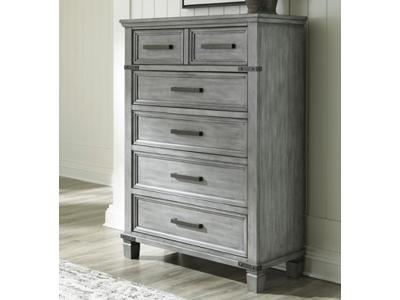 Ashley Furniture Russelyn Five Drawer Chest B772-46 Gray